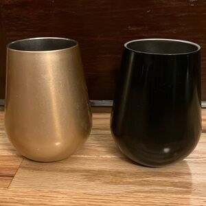 Two Ozark Trail Stainless Steel Wine Tumblers